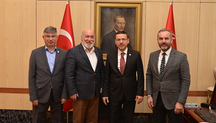 Hacı Bayram Tonbul, Sayıştay Başkanı Seyit Ali Baş, Cemil Şentürk, Mustafa Daşdan